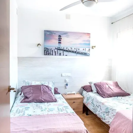With One Bedroom In With Wonderful Sea View Terrace And Wifi 200 M From The Beach Salou