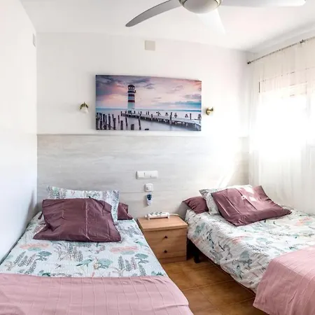 With One Bedroom In With Wonderful Sea View Terrace And Wifi 200 M From The Beach Appartement